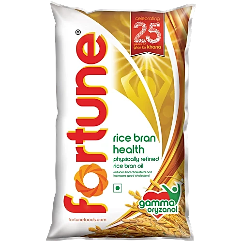 Fortune Rice Bran Health Physically Refined Oil, 870 g