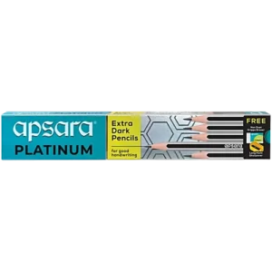 Apsara Platinum Extra Dark Pencils, 10 pcs