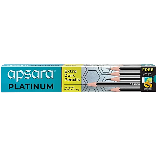 Apsara Platinum Extra Dark Pencils, 10 pcs