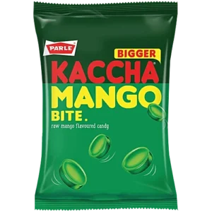 Parle Bigger Kaccha Mango Bite - Flavoured Candy, 198 g